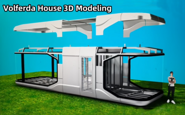  Vollferda House 3D Modeling